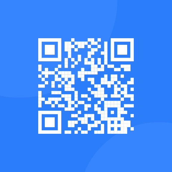 QR code directed to frontendmentor.io site